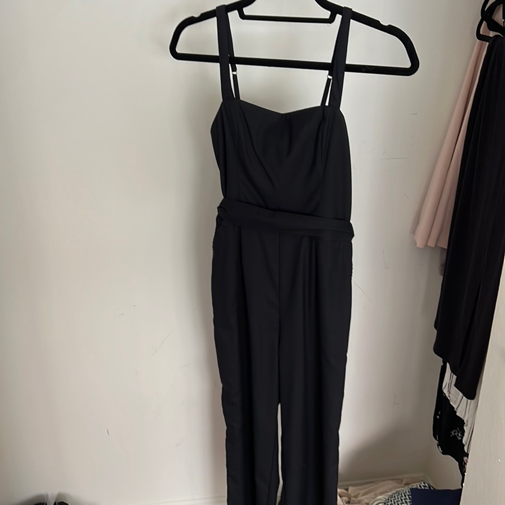 Abercrombie black jumpsuit